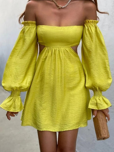 robe jaune
